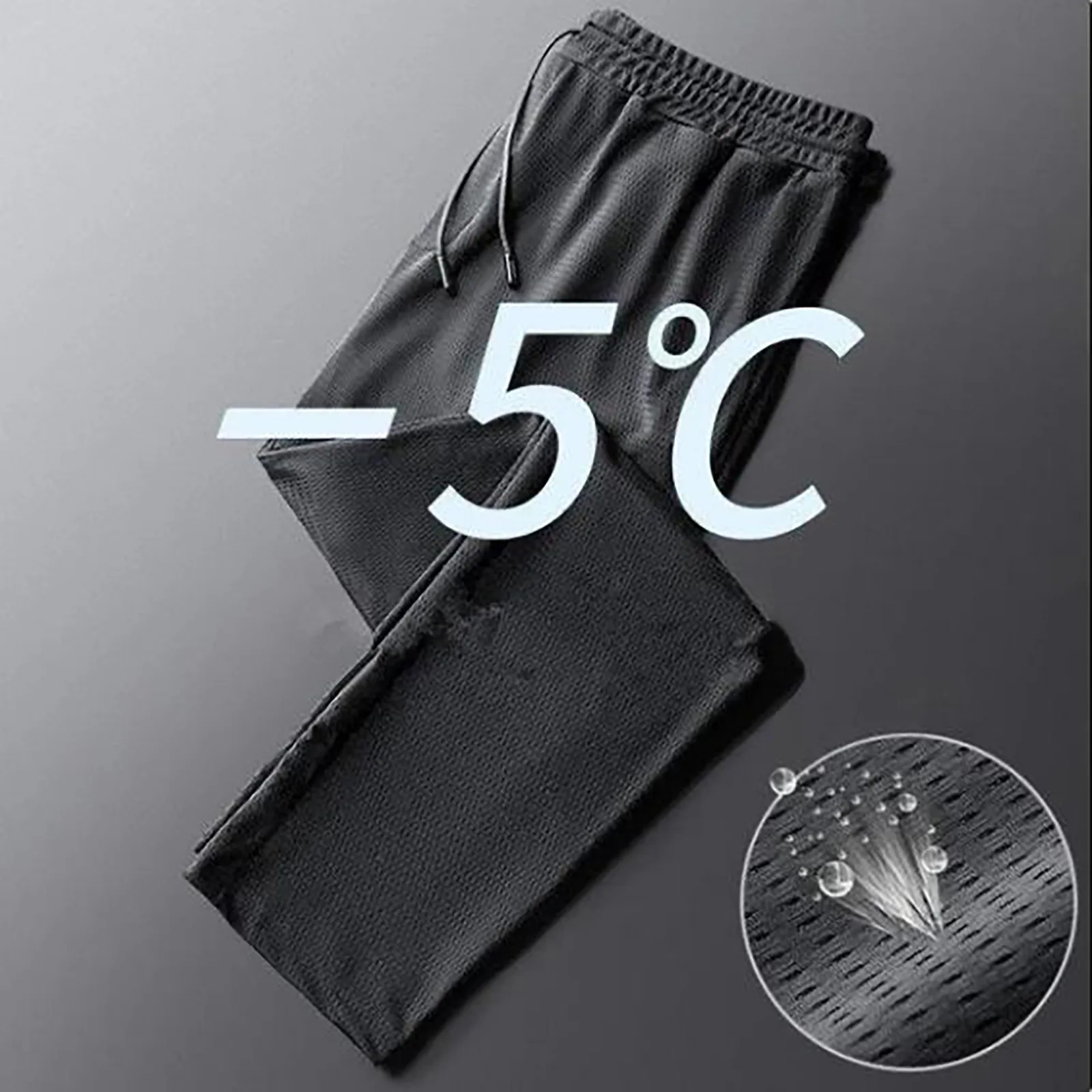 

Running Pants Men Sport Jogging Fitness Yoga Training Basketball Football Long Leggings ice Silk High Elastic Quick Drying Pants