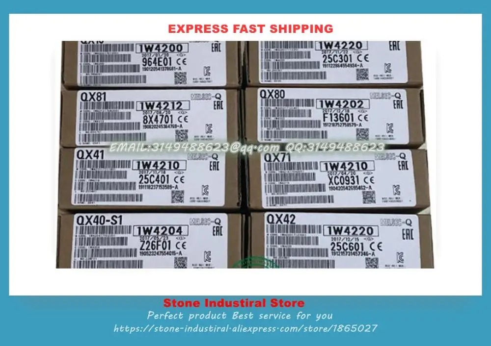 Q Series PLC QH42P QY70 QX41 QX81 QX40 S1 QX80 QX42 QY10 QY40P QY42P модуль новый в коробке|Кронштейны| |