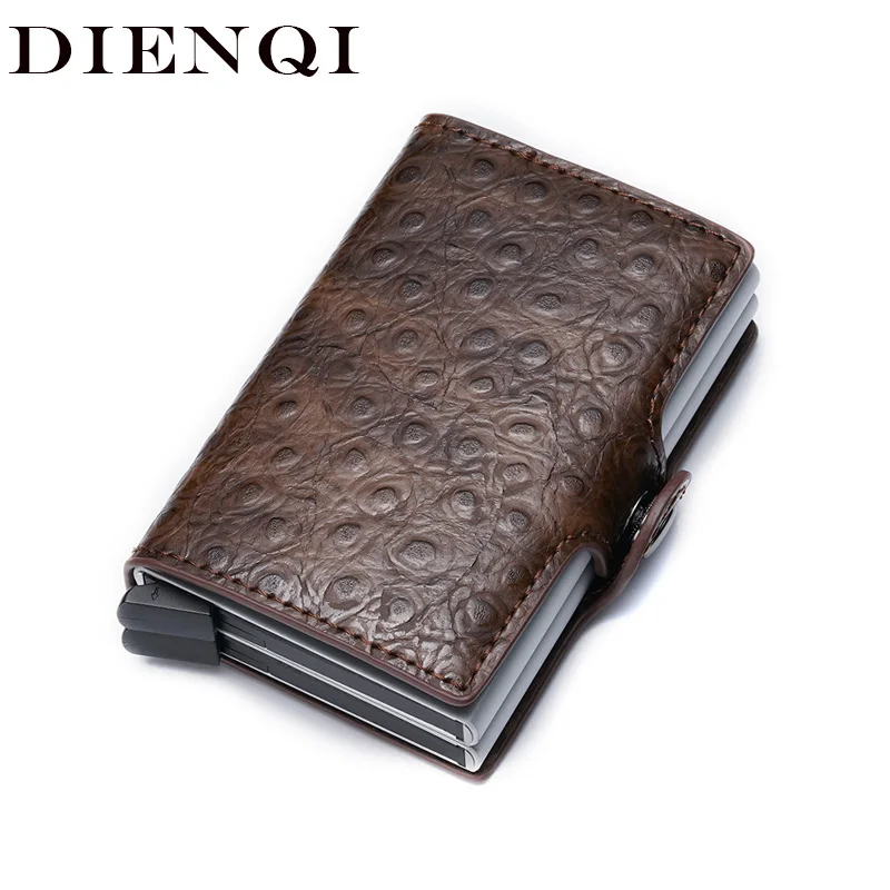 

Мужской кошелек для кредитных карт DIENQI с Rfid-защитой