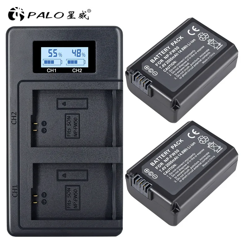 NP FW50 аккумулятор камеры + зарядное устройство для SONY A5000 A5100 A7R NEX 6 7 5TL 5R 5N 3Nl A6000 5T 5C 3N