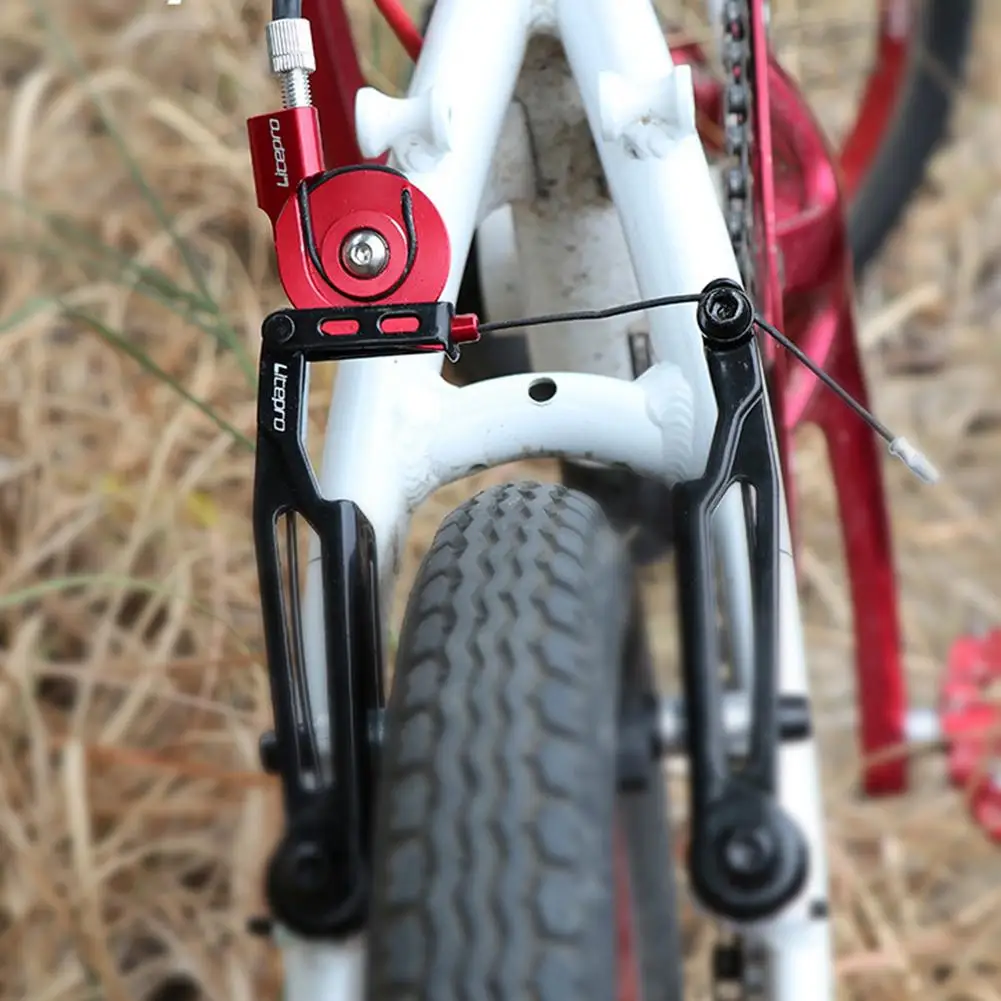 

Mountain Bike V Brake Travel Converter Aluminum Alloy CNC Machining Lightweight Anode Coloring Bicycle Brake Riding Accessories