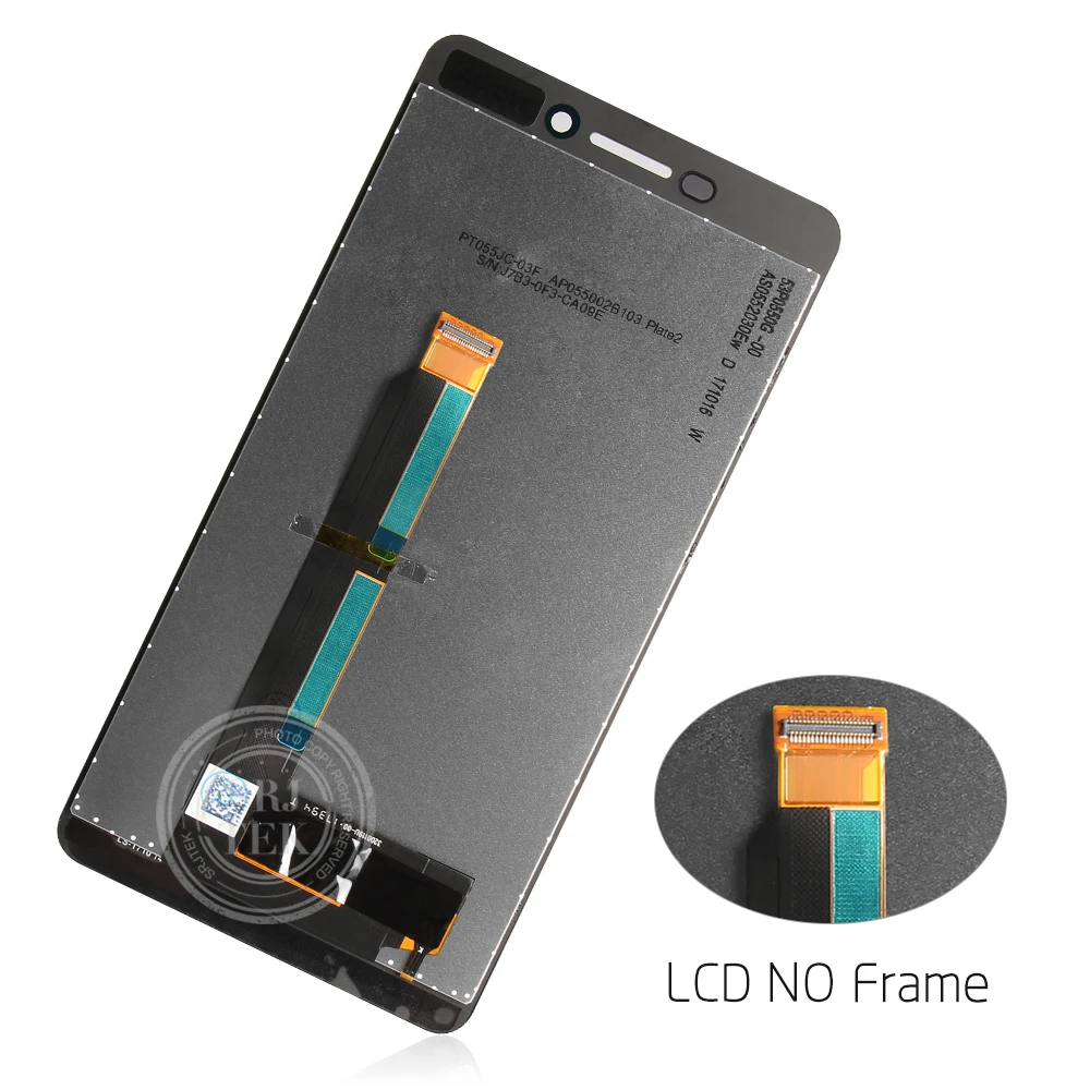 Оригинальный 1920x1080 5 &quotIPS экран для NOKIA 6 II 2018 ЖК-дисплей сенсорный дигитайзер в