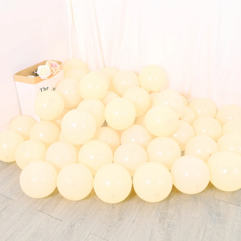 100Pcs 5 Inch Retro Pink Coffee Avocado Blush Latex Balloons Mini Air Globos For Wedding Birthday Party Decorations Kids Supplie | Дом и сад