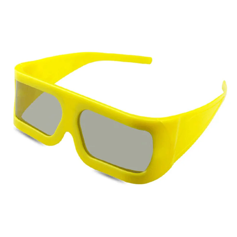 Красные и синие 3d-очки ретро старые очки в плоской оправе для фильмов игр DVD видео