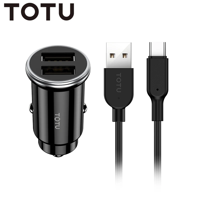 Автомобильное зарядное устройство TOTU с двумя USB-портами а | Мобильные телефоны и