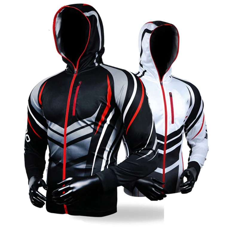 3 Цвета падение доставка рыболовная одежда с капюшоном мужская куртка