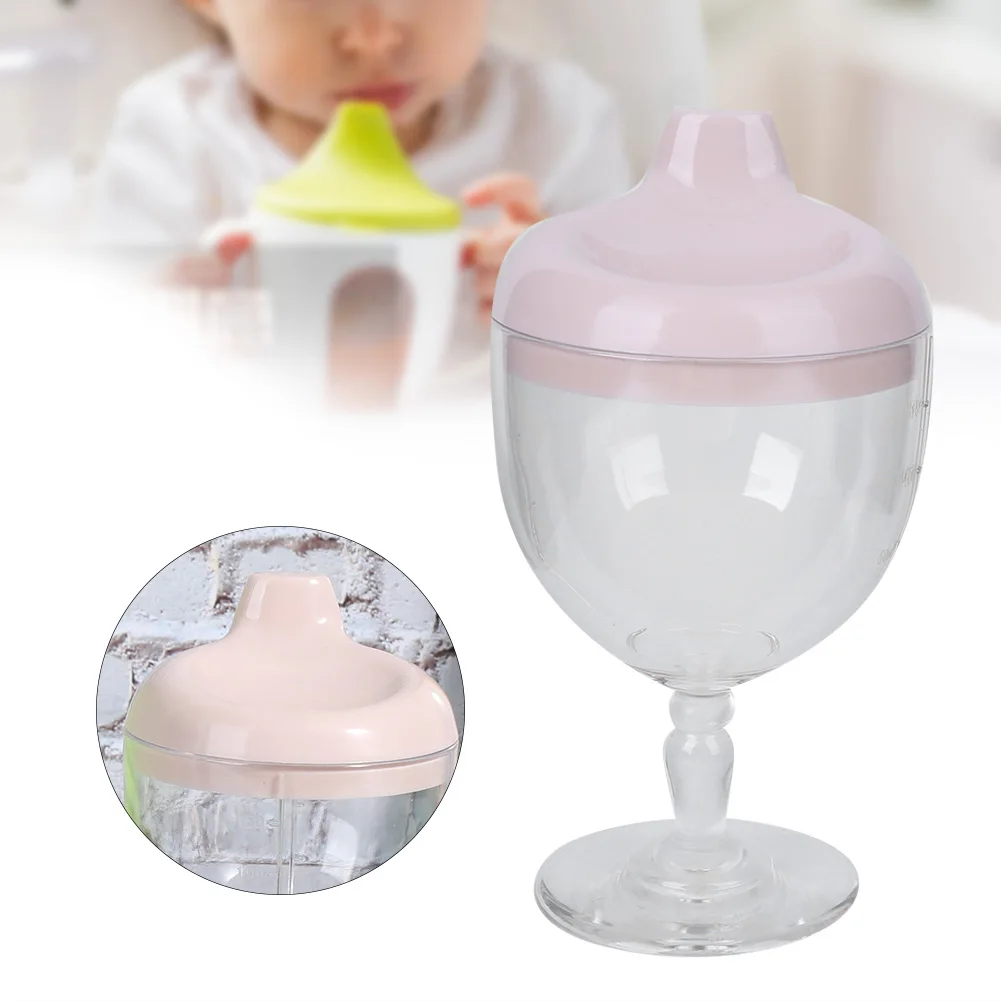 Чашка для кормления ребенка Sippy чашка от падения без протекания питьевая вода