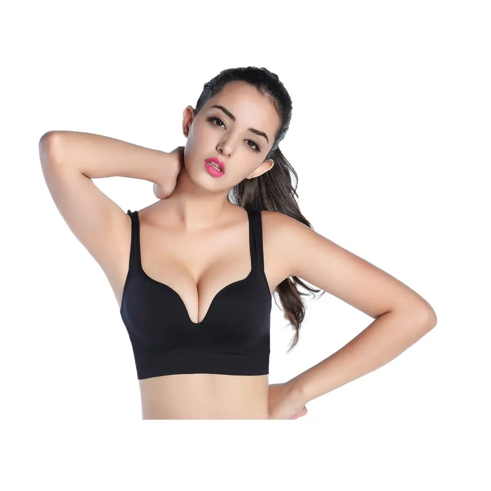 

Yoga Sports-Bra Seamless High Impact Quick Dry Elastic Running Sport Fitness Bra Top
