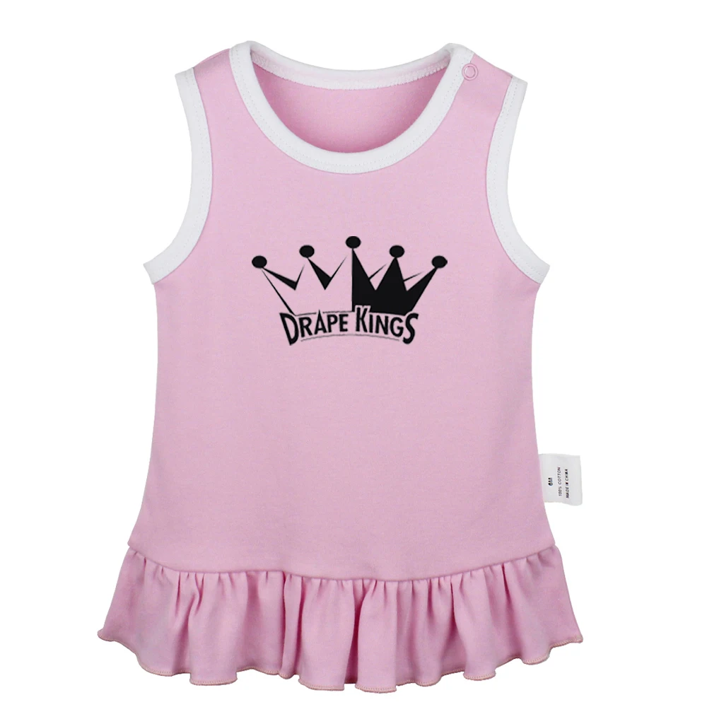 Платье для новорожденных девочек на день рождения с драпировкой и рисунком кота