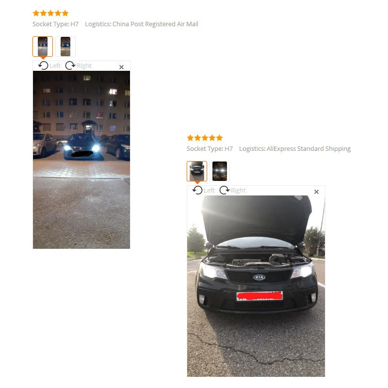 

DayWalker 72W H7 led Car lights 3000lm CANBUS LED Bulb White 6000k led Car Headlight car lamp 12V 24V H7 headlamp car-styling