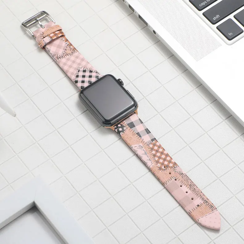 Кожа кожаный ремешок для apple watch, ремешок 42 мм, 38 мм, Версия 44 мм 40 мм наручных часов iwatch, ремешок series 5/4/3/2/1 браслет аксессуары для часов