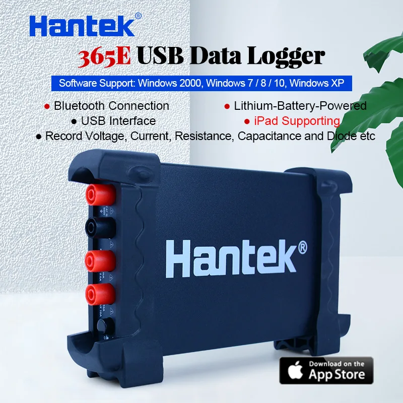 

Hantek 365E USB bluetooth wireless Digital Data Logger Recorder virtual Multimeter iPad/Windows 7/8/2000/XP Supporting