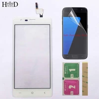 5 5 touch panel for lephone w7 touch screen digitizer repair parts touchscreen glass lens sensor mobile phone protector film