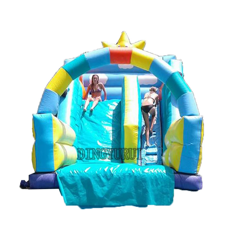 PVC inflatable slide in water bouncer for sale | Спорт и развлечения