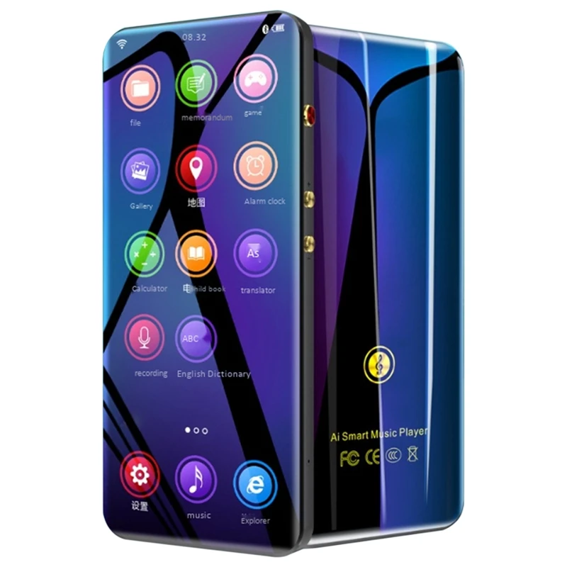 Музыкальный проигрыватель Smart Bluetooth Mp4 3 5 дюймов Поддержка Wifi Интернет Walkman Full Sn Mp5