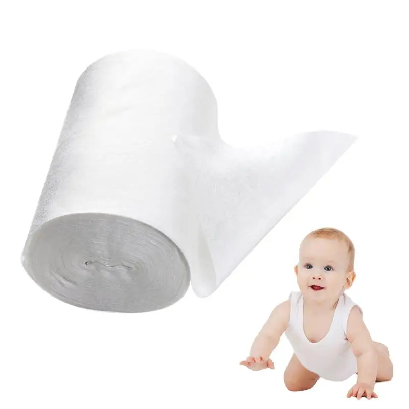 

100pcs Multifunction Baby Supplies Foldable Pad Diaper Liner Bamboo Mom Flushable Disposable Cloth Clean Biodegradable Soft Bebe