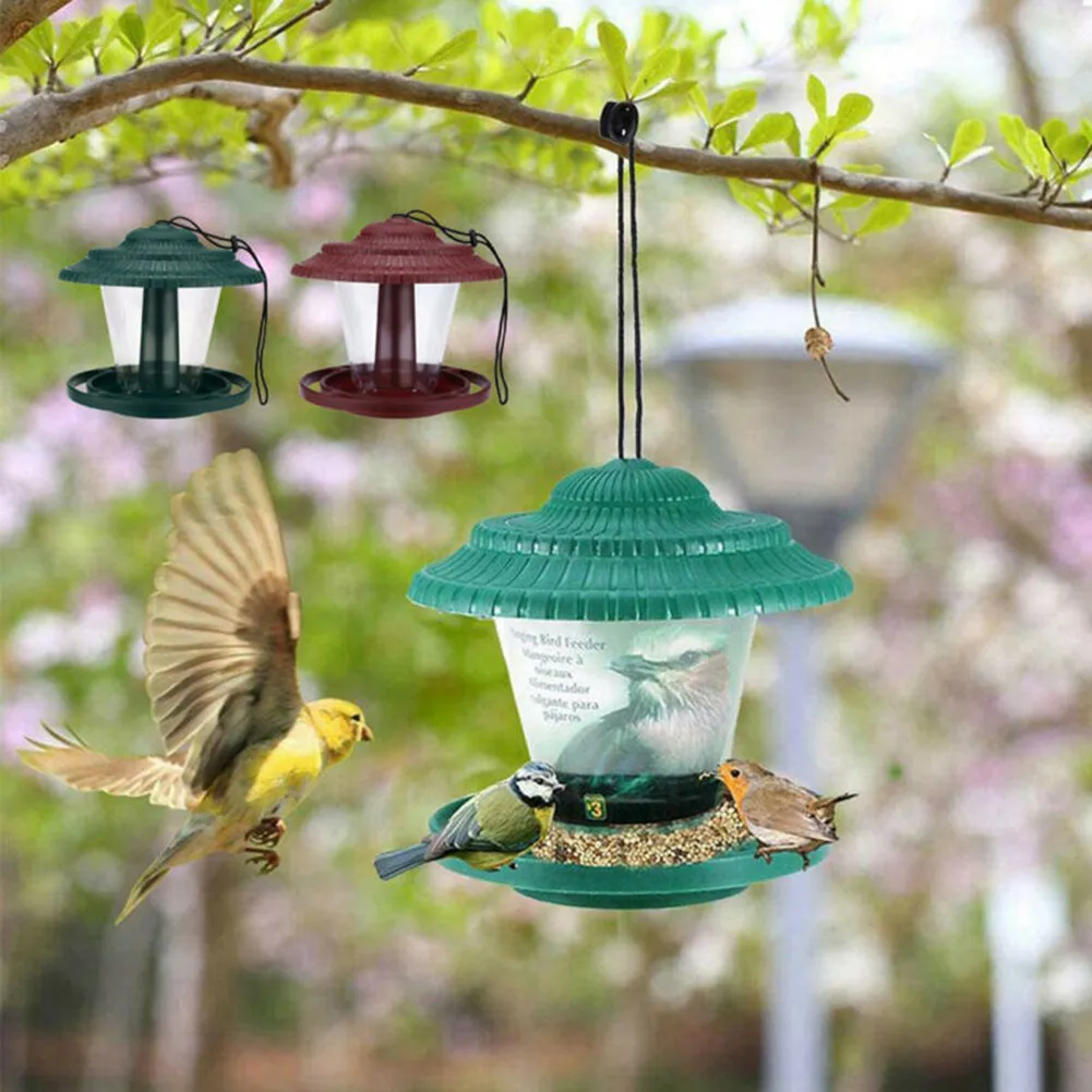 

Waterproof Bird Feeder Wild Bird 18*18*19cm Accessories Outdoor Decors