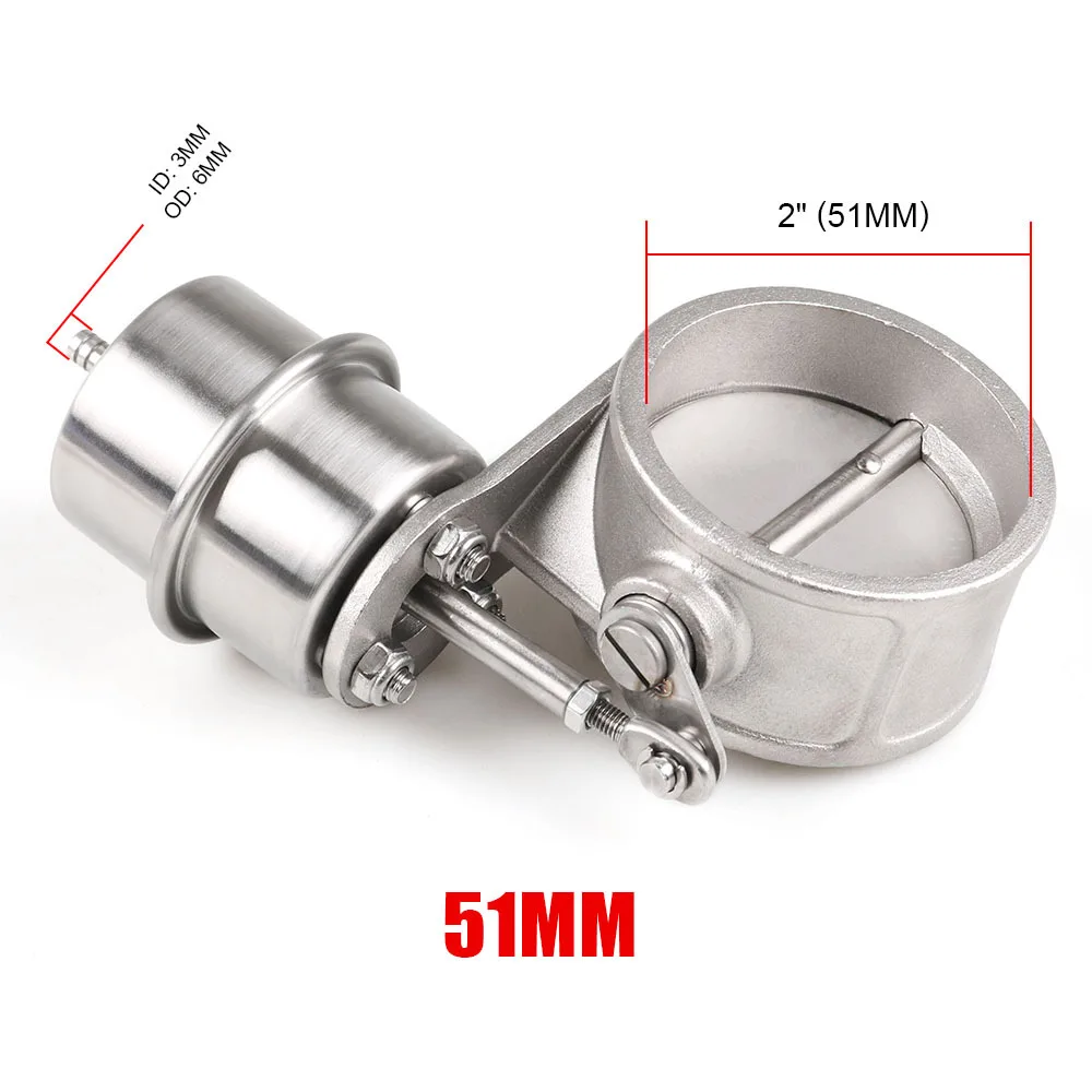 

Car refitted stainless steel pneumatic exhaust valve set with remote control