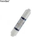 10-дюймовый T33 очиститель воды встроенный кокосовый GAC углеродный Водяной фильтр 5 микрон вкусзапах Углеродный фильтр для обратного осмоса