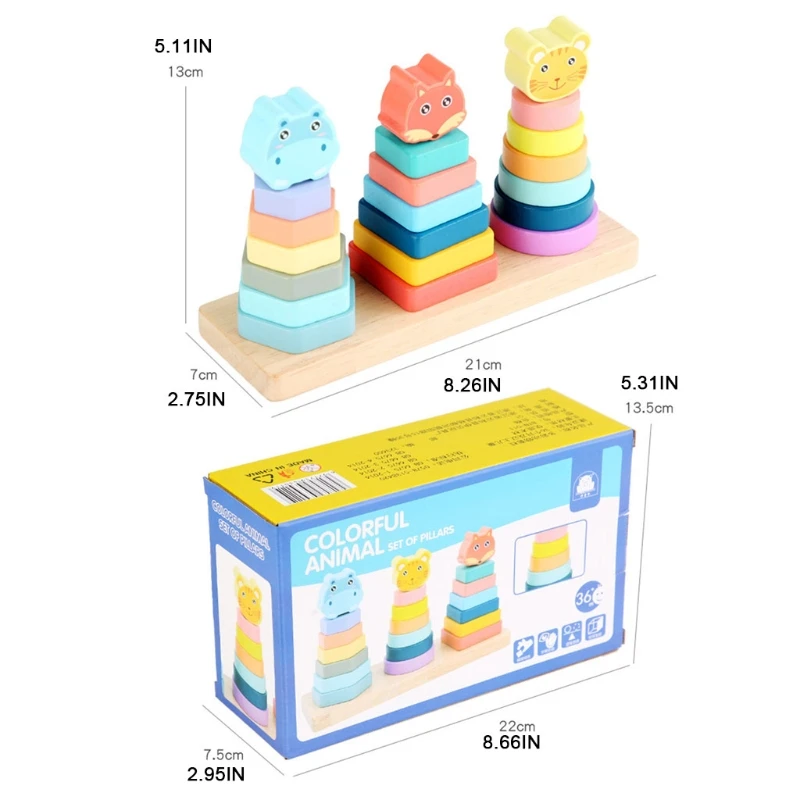 

1 Set Of Creative Montessori Building Blocks Assembling Toys Interactive Educational Building Blocks, Children's Toys