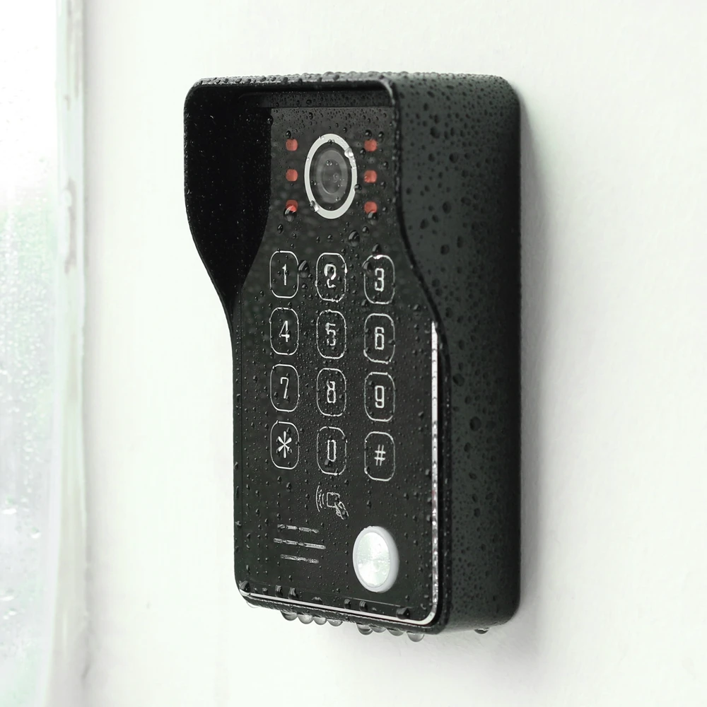 Видеодомофон HomeFong проводной дверной звонок для видеодомофона HD 1080P широкий угол