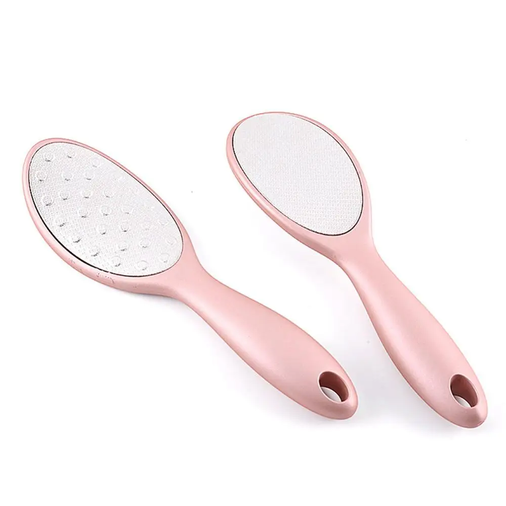 Двусторонняя пилка для ухода за ногами Рашпиль из нержавеющей стали педикюра