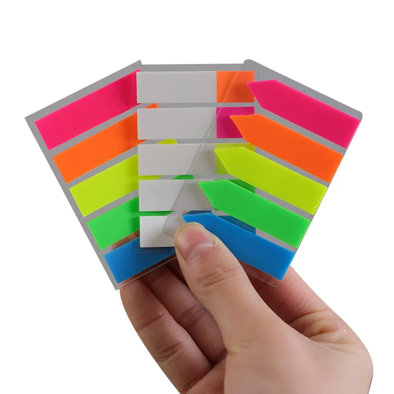 

Cute Sticky Notes Office School Supply Scratch Stationery Rainbow Memo Pad Index Notepad Sketchbook Planner