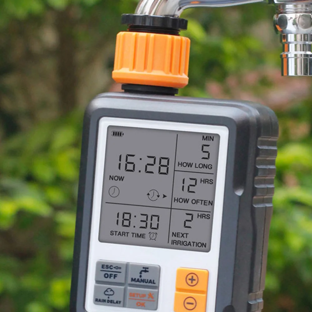 

1 Set Lawn Watering System Automatic Water Timer Irrigation Timer (Single Exit)