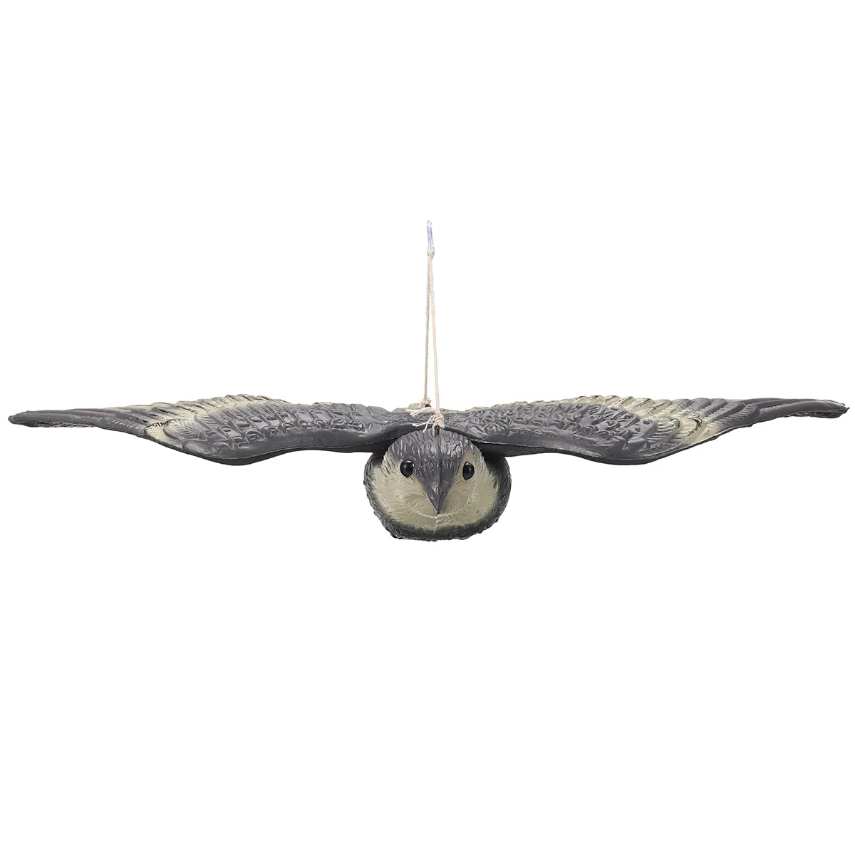 Fake Flying Falcon Hawk Bird Hunting Decoy Deterrent Scarer Garden Hanging Decor Plastic Material Outdoor Yard Home | Дом и сад