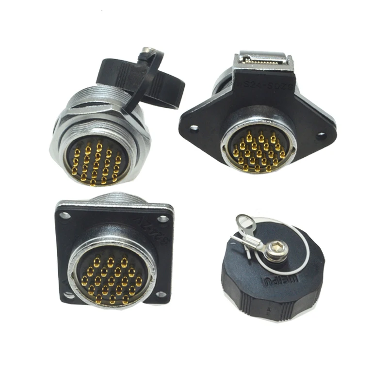 Оригинальные Weipu коннектор WS24 Z ZM ZG 2 3 4 9 10 12 19-контактный женский квадратный