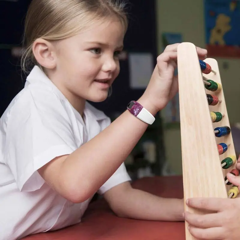 

Colorful Wristband Silicone No Buckle Watch Band Strap Watchband Sports Replacement for Garmin Vivofit JR/Vivofit JR2/Vivofit 3