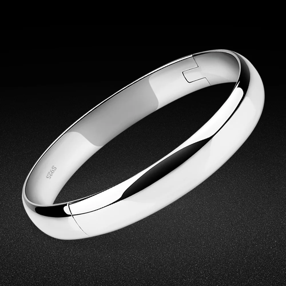Браслет женский круглый из серебра 5 пробы диаметром около 2017 см|round bracelet|bangle