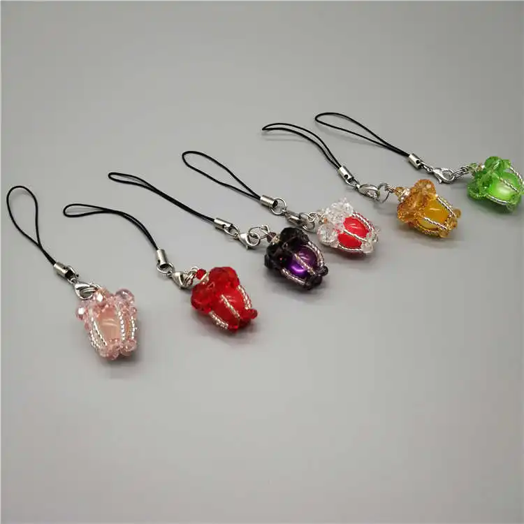 1 шт. Модный кулон из натурального камня брелок кварцевого брелоки с розовым