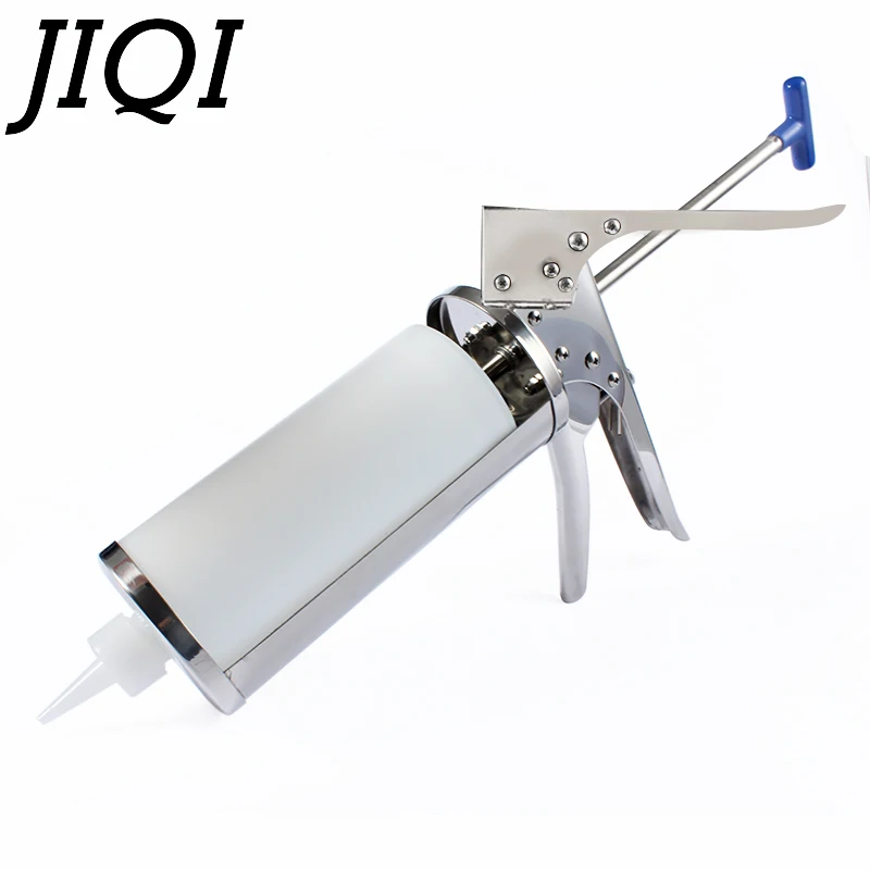 

Stainless steel Burger Sauce Gun Salad Dressing Dispenser 10g 20g Hamburger Jam Filler Bottle Squeezer Burgers Shop Equipment