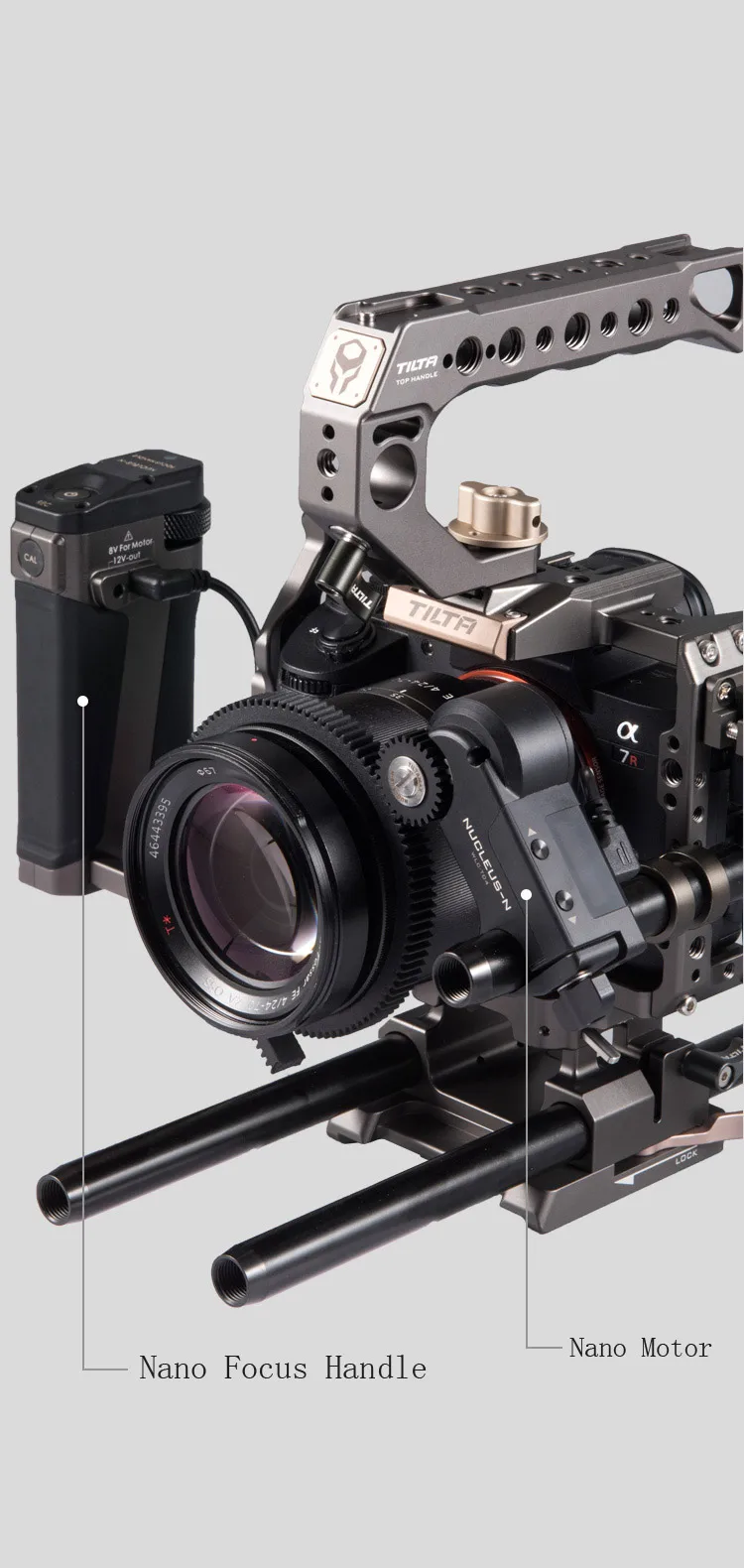 TILTA клетка для sony a7 ii/A7 iii/A9 a7rii a7r3 a7r iii a7sii видео DSLR камера клетка для Alpha A 7 vs smallrig sony a7 клетка
