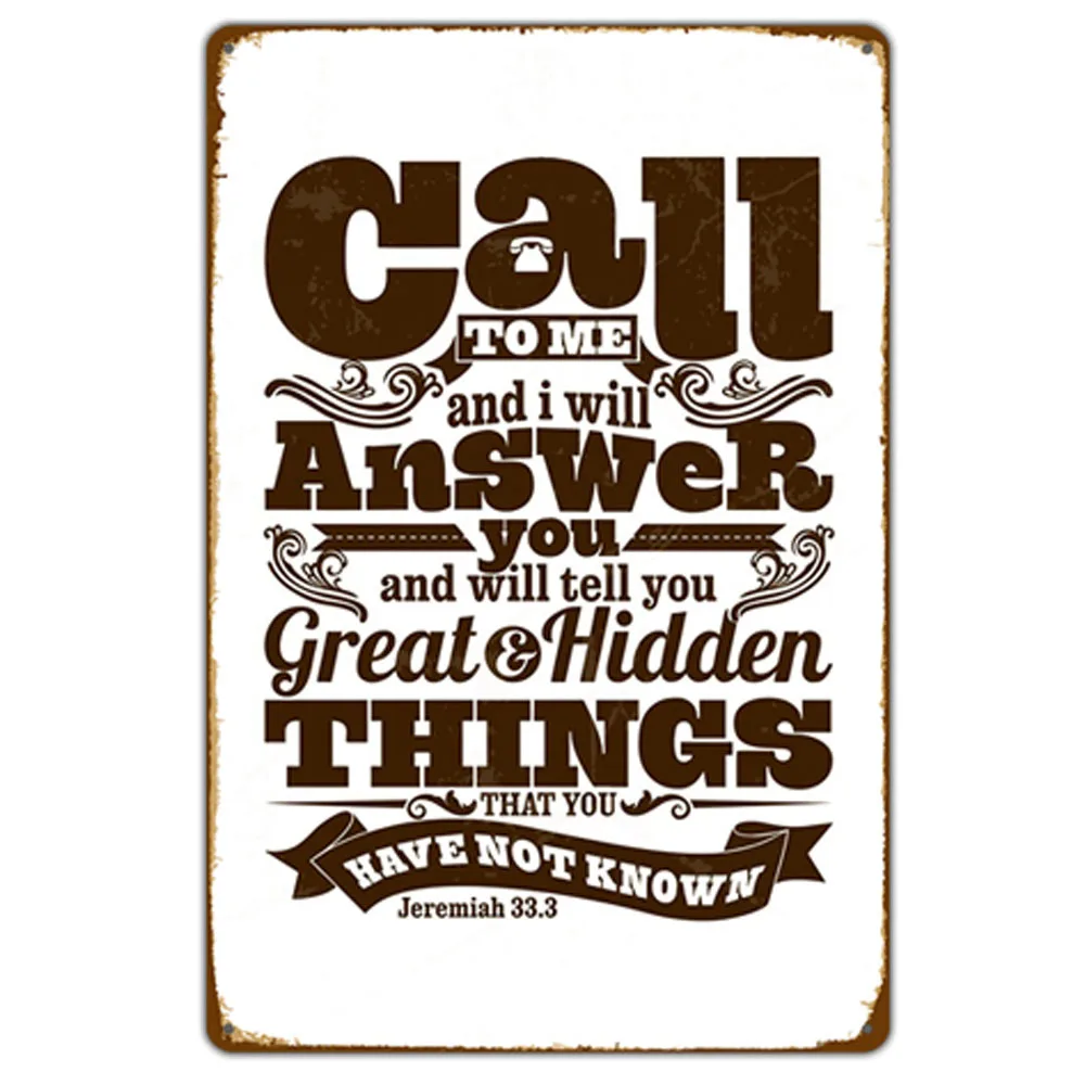 Винтажные металлические жестяные плакаты с надписями на английском языке