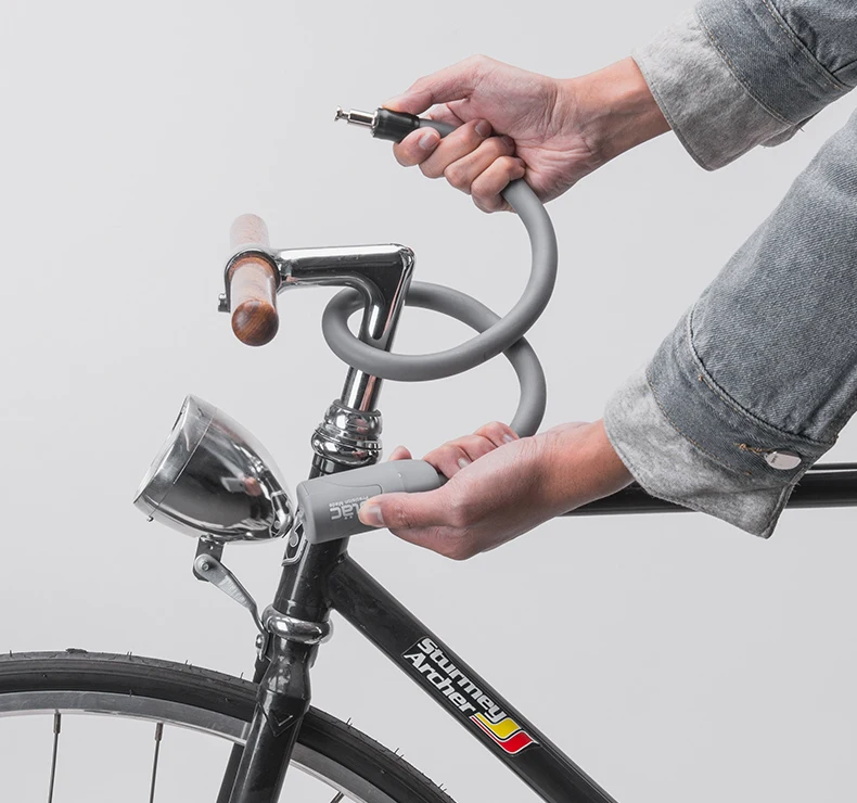 ULAC велосипедный замок MTB дорожный велосипед пароль Ключ анти-Sheft память 4 цвета Сверхлегкий портативный стальной замок велосипедные безопасные аксессуары