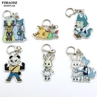 Брелок с изображением героев аниме косплея Beastars, Милый Волк легоши, акриловый кулон, подарки для мужчин и женщин, игрушки на цепочке для ключей