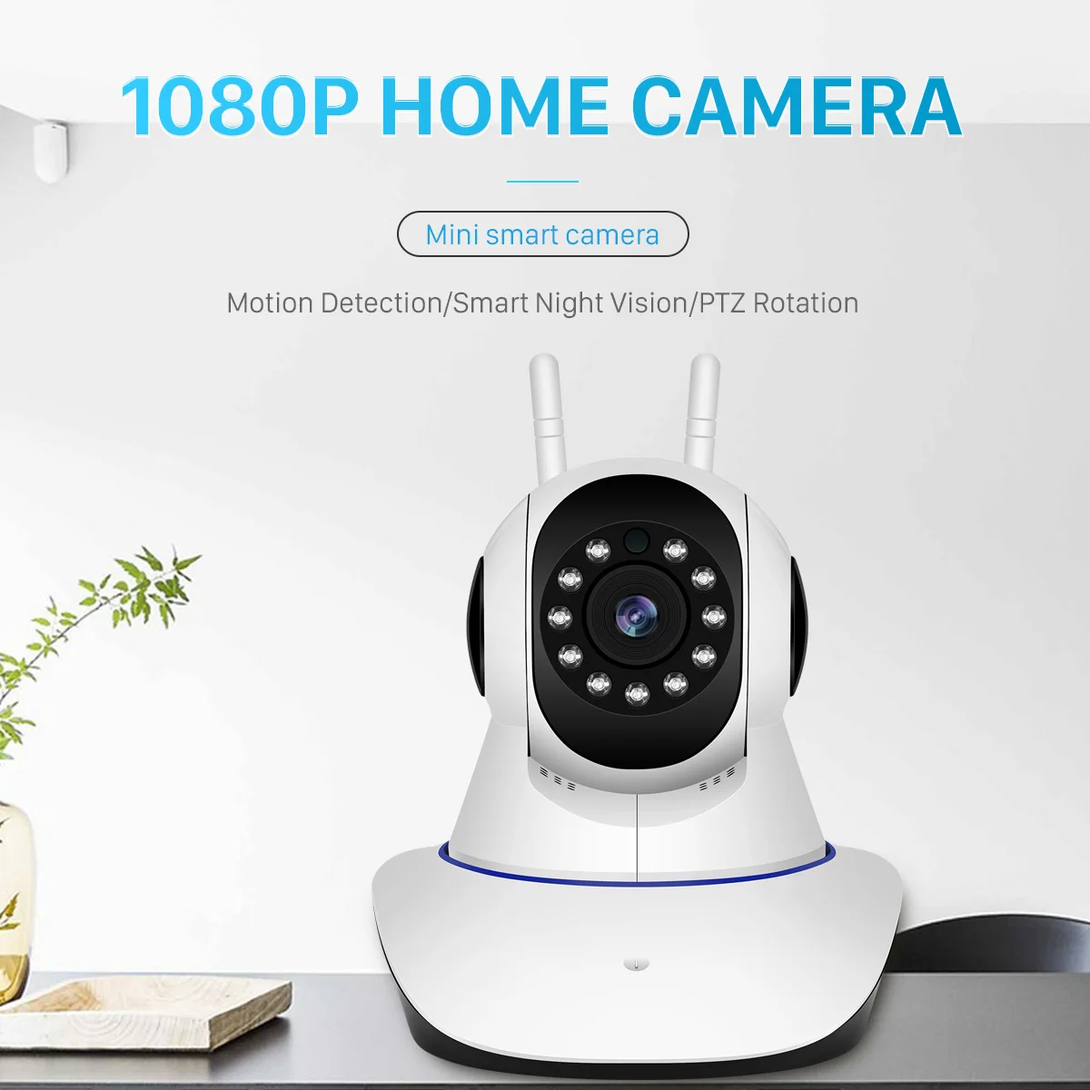 IR Night Vision15M Baby Monitor HD 1080P Wifi Wireless Home Security IP Camera Network CCTV Surveillance | Безопасность и защита