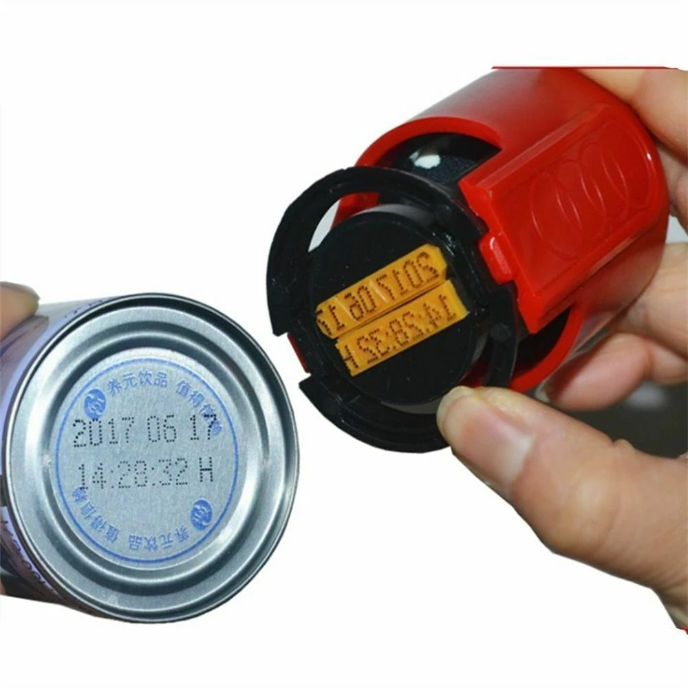 Портативный карманный кодирующий станок A6 маленькая машина для печати на Слотах