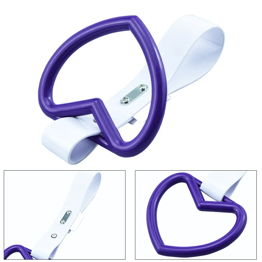 1 шт. кольцо сердце JDM поезда автобуса Ручка Авто Ремень Дрифт универсальные