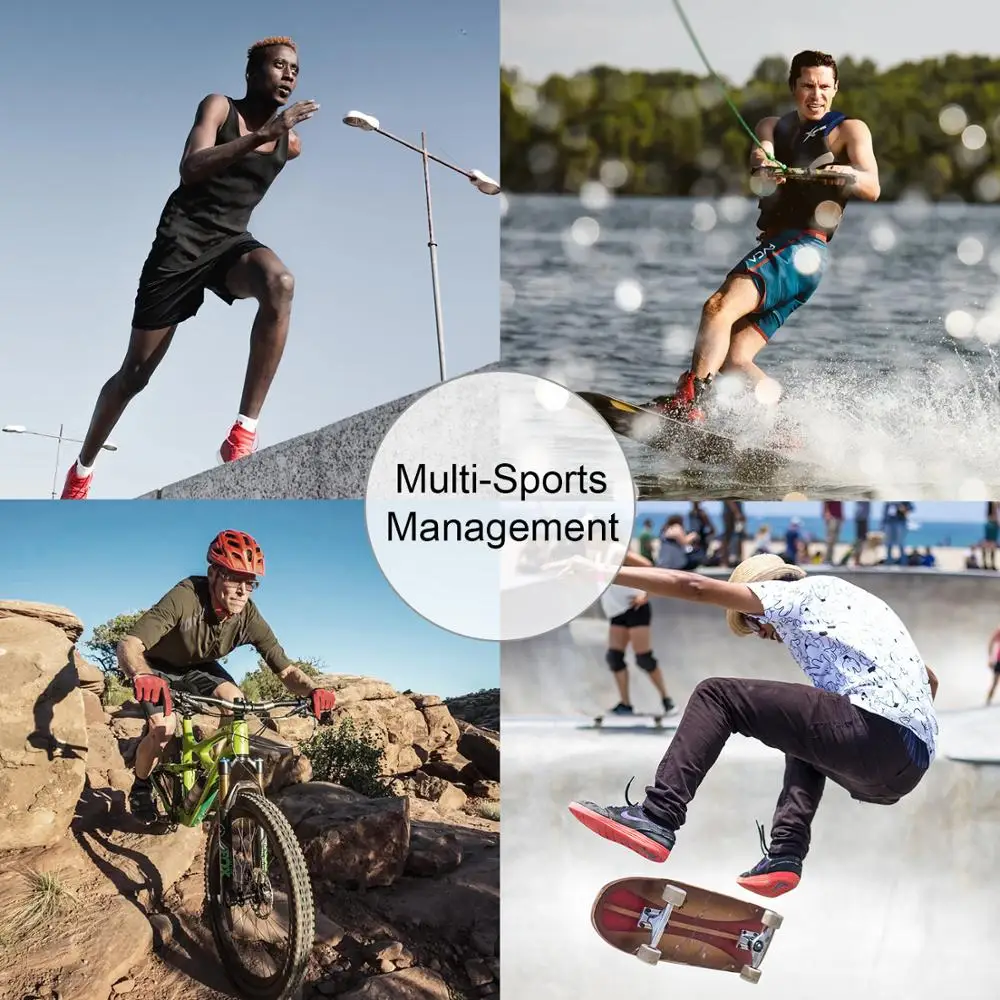 Водонепроницаемый смарт браслет B6 с пульсометром для мужчин и женщин