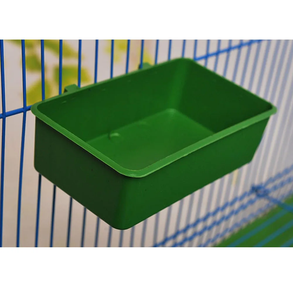 Ванна для птицы ванна с зеленым маленьким попугаем зеркала птиц душа игрушка