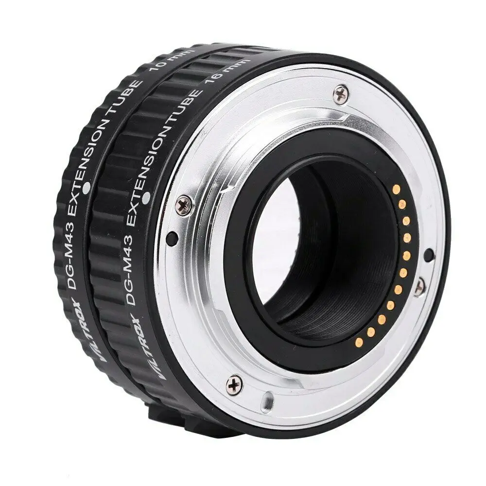 Viltrox DG M4/3 Macro AF Auto Focu удлинительная трубка 10 мм 16 набор металлических колец для