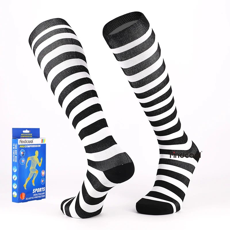 

Findcool Professional Sports Men Women Anti-slip compression breathable Football Stockings Outdoor MTB Cycling Running Long