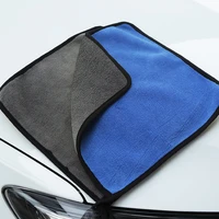 ap01 3030cm coral fleece thickened double sided towel car cleaning cloth car cleaning cloth soft absorbent car cleaning towel
