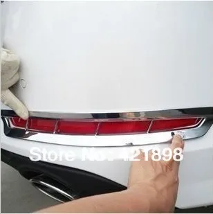 Для KIA K5 OPTIMA 2011 2012 2013 2014 2015 ABS хромированная лампа заднего противотуманного фонаря