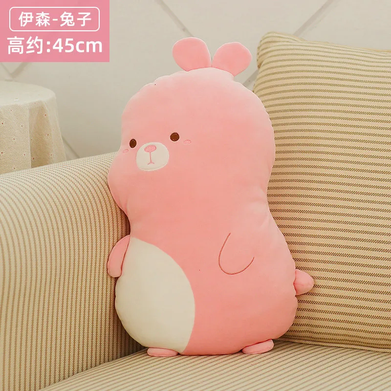 

45 см, домашний диван в Северном европейском скандинавском стиле, очень мягкая плюшевая кукла, игрушка, розовый кролик