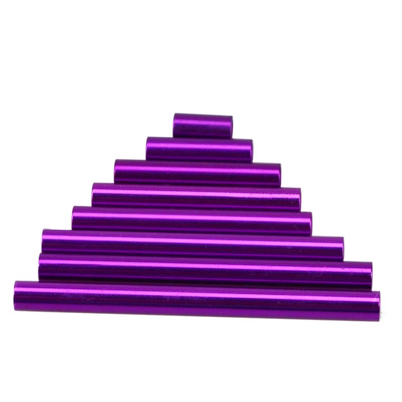 10 шт. Алюминий Колонка M3 D = 5 мм круглый стоек распорку с шпильки удлиненная гайка