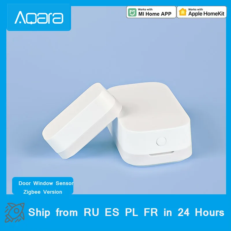 Датчик двери xiaomi aqara Zigbee мини датчик окон с дистанционным управлением охранная